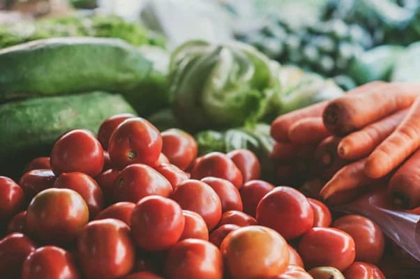 Fresh local and organic produce